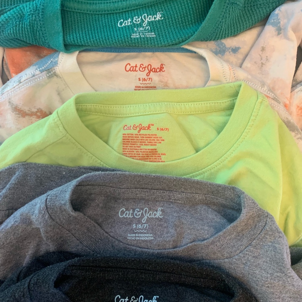 Cat & Jack Kids' Long Sleeve Tees Bundle